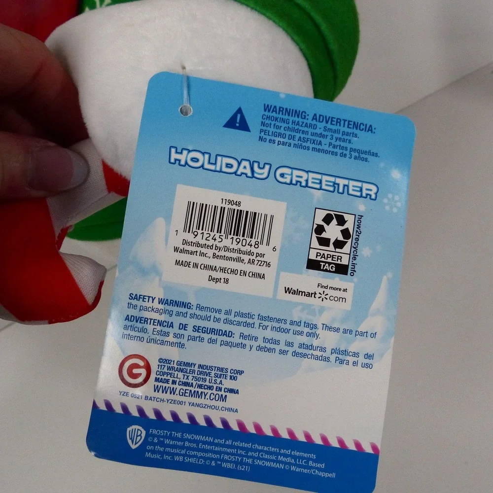 Gemmy frosty snowman